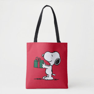Peanuts Snoopy Christmas Gift Giver Tote Bag