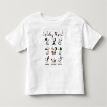 Peanuts | Snoopy Christmas Holiday Moods Toddler T-shirt