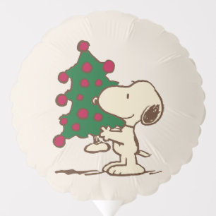 Peanuts Snoopy Christmas Tree Balloon