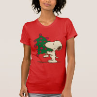 Peanuts | Snoopy Christmas Tree T-Shirt