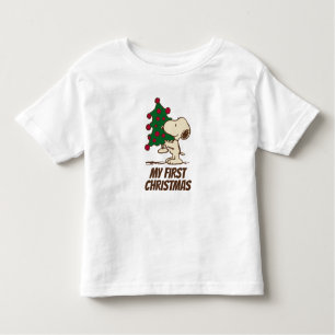 Peanuts Snoopy Christmas Tree Toddler T-shirt
