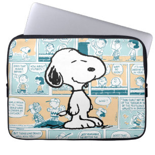 Peanuts Snoopy Comic Pattern Laptop Sleeve