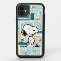 Peanuts | Snoopy Comic Pattern OtterBox Symmetry iPhone 11 Case