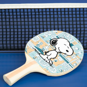 Peanuts | Snoopy Comic Pattern Ping Pong Paddle