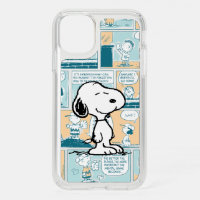 Peanuts | Snoopy Comic Pattern Speck iPhone 11 Case