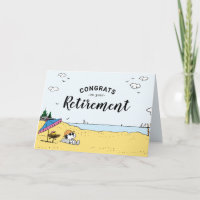 Peanuts | Snoopy Congrats on Your Retirement