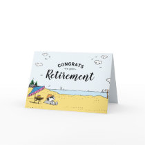 Peanuts | Snoopy Congrats on Your Retirement Card