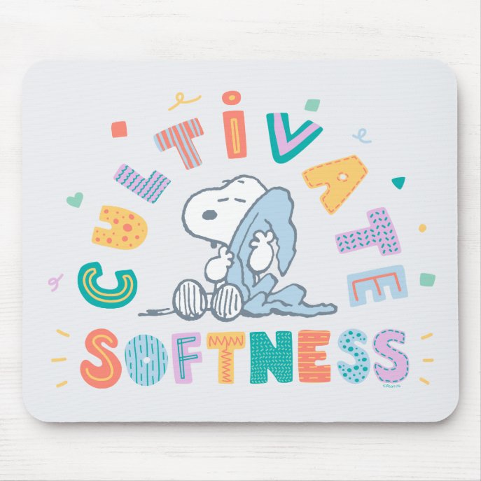 Peanuts | Snoopy Cultivate Softness Mouse Pad