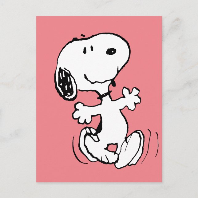 Peanuts | Snoopy Dance Postcard (Front)