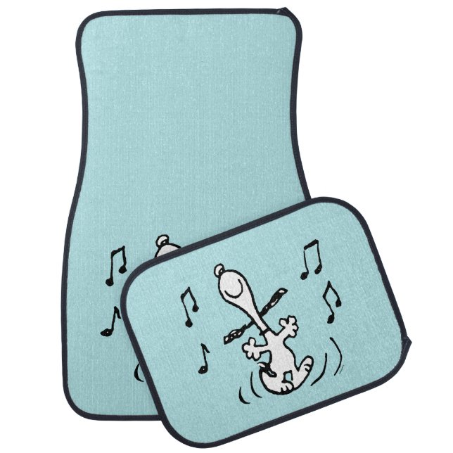 Peanuts | Snoopy Dancing Car Floor Mat (Set)