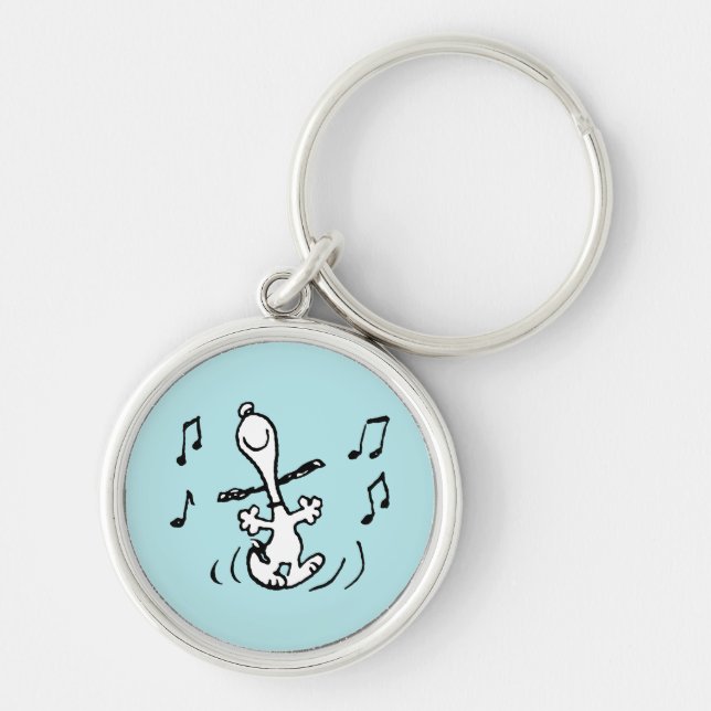 Peanuts | Snoopy Dancing Keychain (Front)