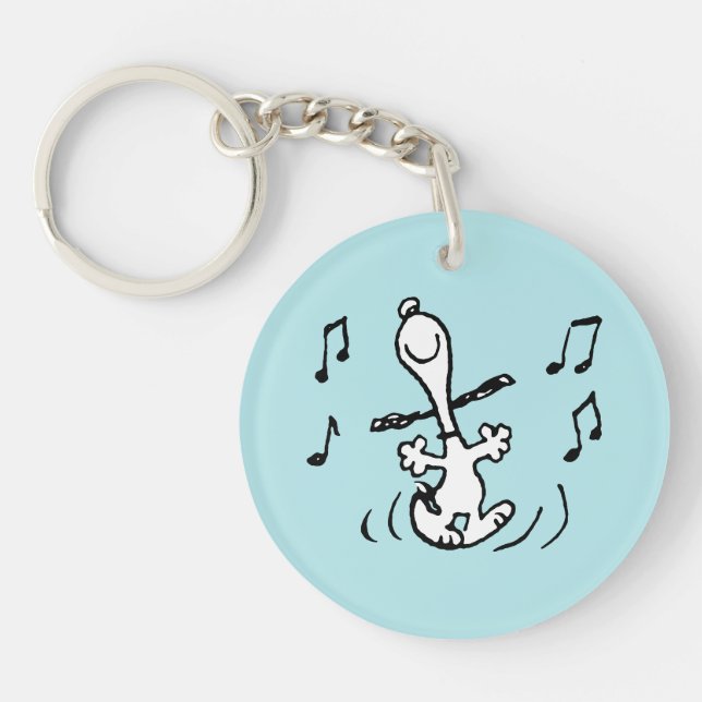 Peanuts | Snoopy Dancing Keychain (Front)