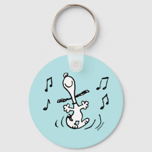 Peanuts   Snoopy Dancing Keychain