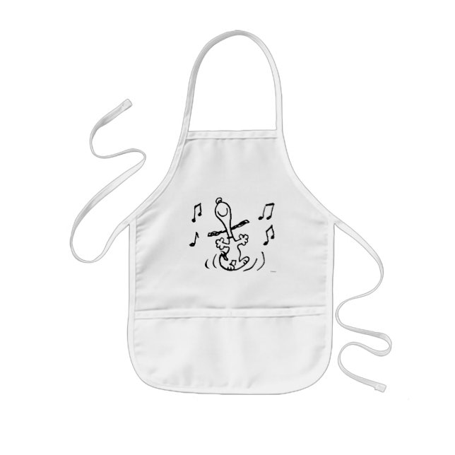 Peanuts | Snoopy Dancing Kids' Apron (Front)
