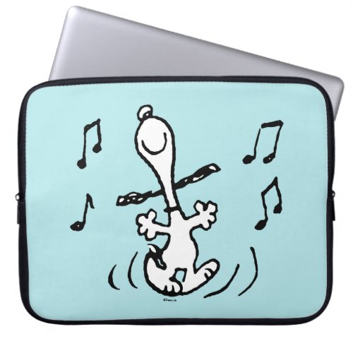 Peanuts  Snoopy Dancing Laptop Sleeve