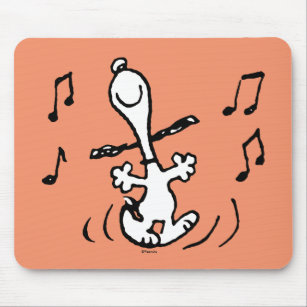 Peanuts   Snoopy Dancing Mouse Pad