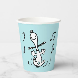 Peanuts | Snoopy Dancing Paper Cups
