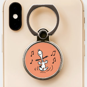 Peanuts   Snoopy Dancing Phone Ring Stand