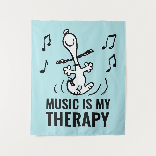Peanuts | Snoopy Dancing Tapestry (Front)