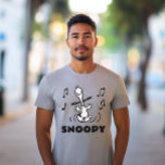 Peanuts | Snoopy Dancing Tri-Blend Shirt<br><div class="desc">Celebrate in style with the Peanuts Snoopy Dancing T-Shirt! Featuring Snoopy in a joyful dancing pose, this fun and colorful t-shirt is perfect for adding a playful touch to your casual wardrobe. Whether worn at a Peanuts-themed event or for everyday wear, this shirt brings extra charm and cheer wherever you...</div>