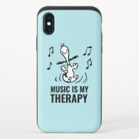 Peanuts | Snoopy Dancing iPhone X Slider Case