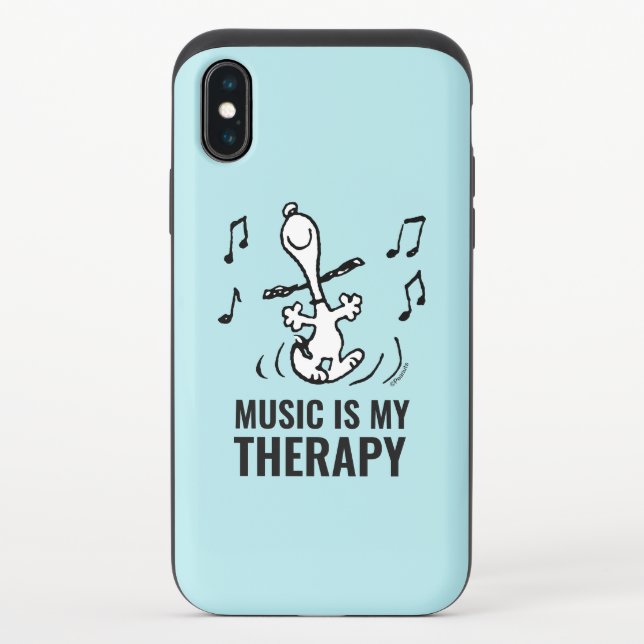 Peanuts | Snoopy Dancing Uncommon iPhone Case (Back)