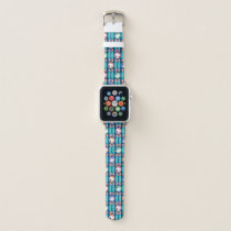 Peanuts | Snoopy Dark Blue Deco Dreams Pattern Apple Watch Band
