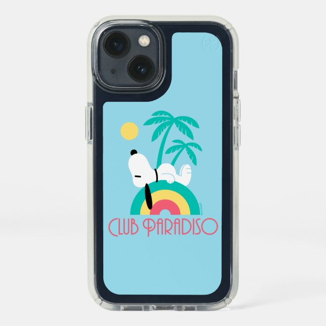 Peanuts | Snoopy Deco Dreams Club Paradiso Speck iPhone 13 Case (Front)