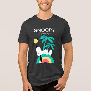 Peanuts Snoopy Deco Dreams Club Paradiso Tri-Blend Shirt