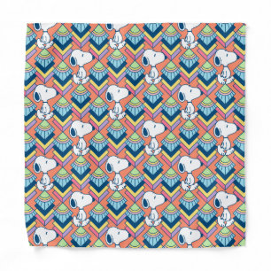 Peanuts Snoopy Deco Dreams Pattern Bandana