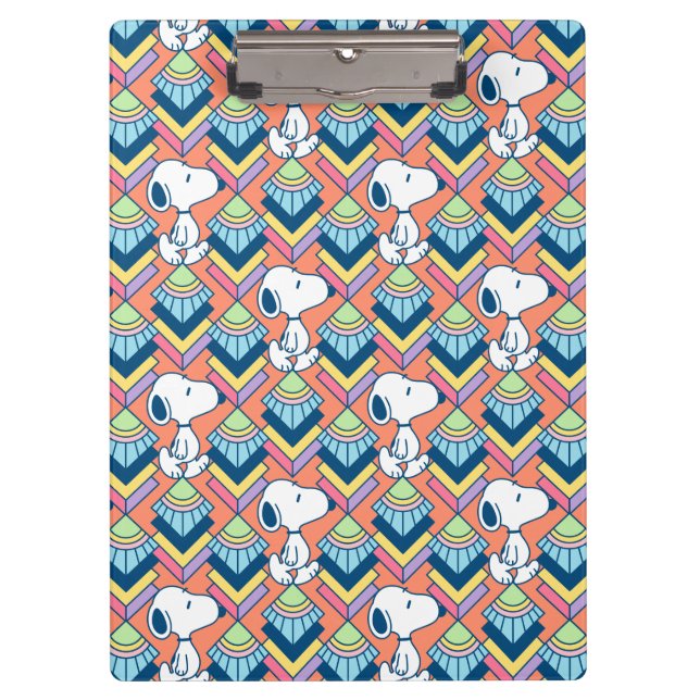 Peanuts | Snoopy Deco Dreams Pattern Clipboard (Front)