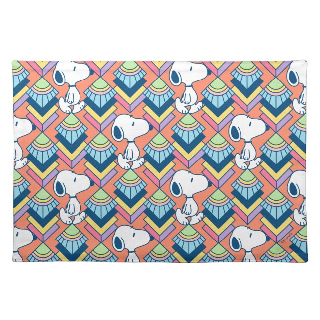 Peanuts | Snoopy Deco Dreams Pattern Cloth Placemat (Front)