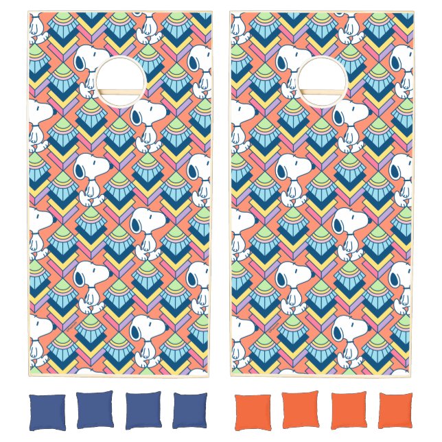 Peanuts | Snoopy Deco Dreams Pattern Cornhole Set (Set)