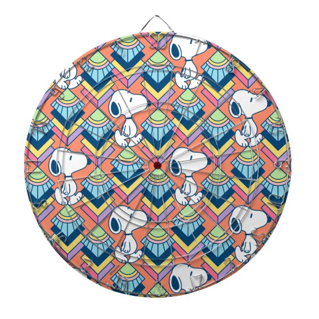 Peanuts | Snoopy Deco Dreams Pattern Dart Board (Front)