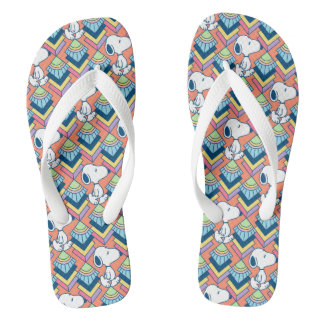 Peanuts | Snoopy Deco Dreams Pattern Flip Flops