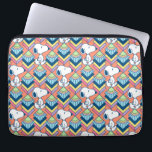 Peanuts | Snoopy Deco Dreams Pattern Laptop Sleeve<br><div class="desc">Check out this Art Deco Peanuts pattern featuring Snoopy.</div>