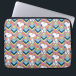 Peanuts | Snoopy Deco Dreams Pattern Laptop Sleeve<br><div class="desc">Check out this Art Deco Peanuts pattern featuring Snoopy.</div>