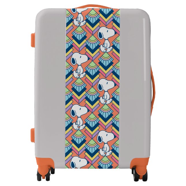 Peanuts | Snoopy Deco Dreams Pattern Luggage (Front)