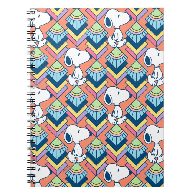 Peanuts | Snoopy Deco Dreams Pattern Notebook (Front)