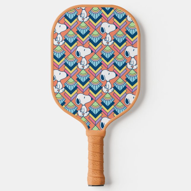Peanuts | Snoopy Deco Dreams Pattern Pickleball Paddle (Front)