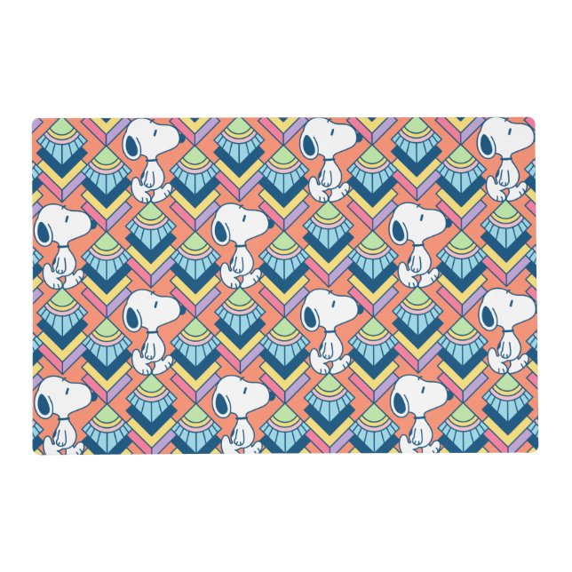 Peanuts | Snoopy Deco Dreams Pattern Placemat (Front)