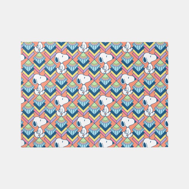 Peanuts | Snoopy Deco Dreams Pattern Rug (Front)
