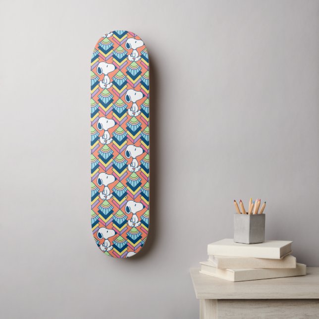 Peanuts | Snoopy Deco Dreams Pattern Skateboard (Wall Art)