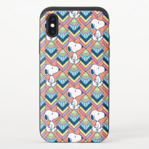 Peanuts   Snoopy Deco Dreams Pattern iPhone X Slider Case