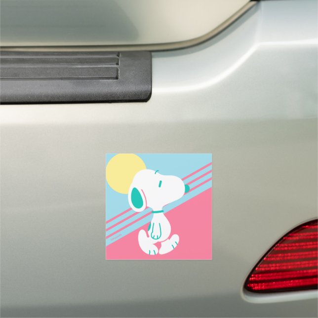 Peanuts | Snoopy Deco Dreams Sun Car Magnet (In Situ)