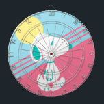 Peanuts | Snoopy Deco Dreams Sun Dart Board<br><div class="desc">Check out this Art Deco Peanuts design featuring Snoopy.</div>