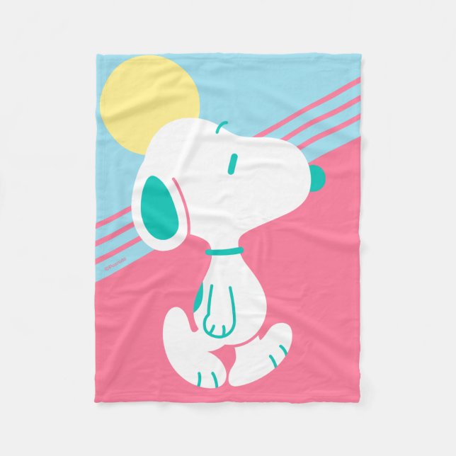Peanuts | Snoopy Deco Dreams Sun Fleece Blanket (Front)