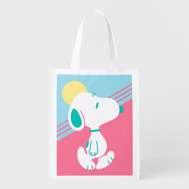 Peanuts | Snoopy Deco Dreams Sun Grocery Bag (Front)