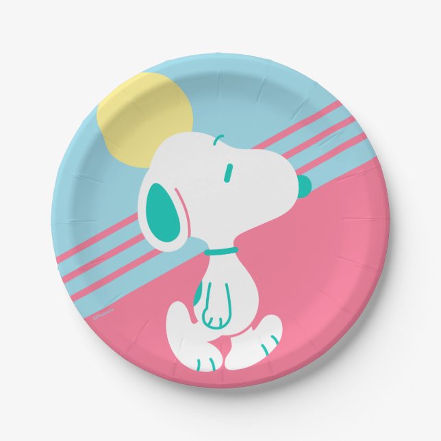 Peanuts | Snoopy Deco Dreams Sun Paper Plates (Front)