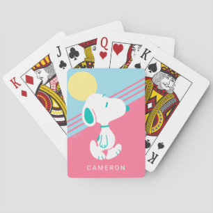 Peanuts Snoopy Deco Dreams Sun Playing Cards